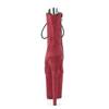 Pleaser - FLAMINGO1021FS Bottes de plateforme, Pole dance chaussures - Chaussures de pole dance - Bordeaux rouge Product image
